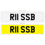 PRIVATE REGISTRATION RUSS "R11 SSB" *NO VAT*