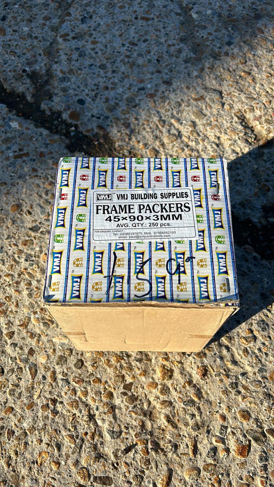 1 Box of Frame Packers, 3mm 45×90 - Image 2 of 2