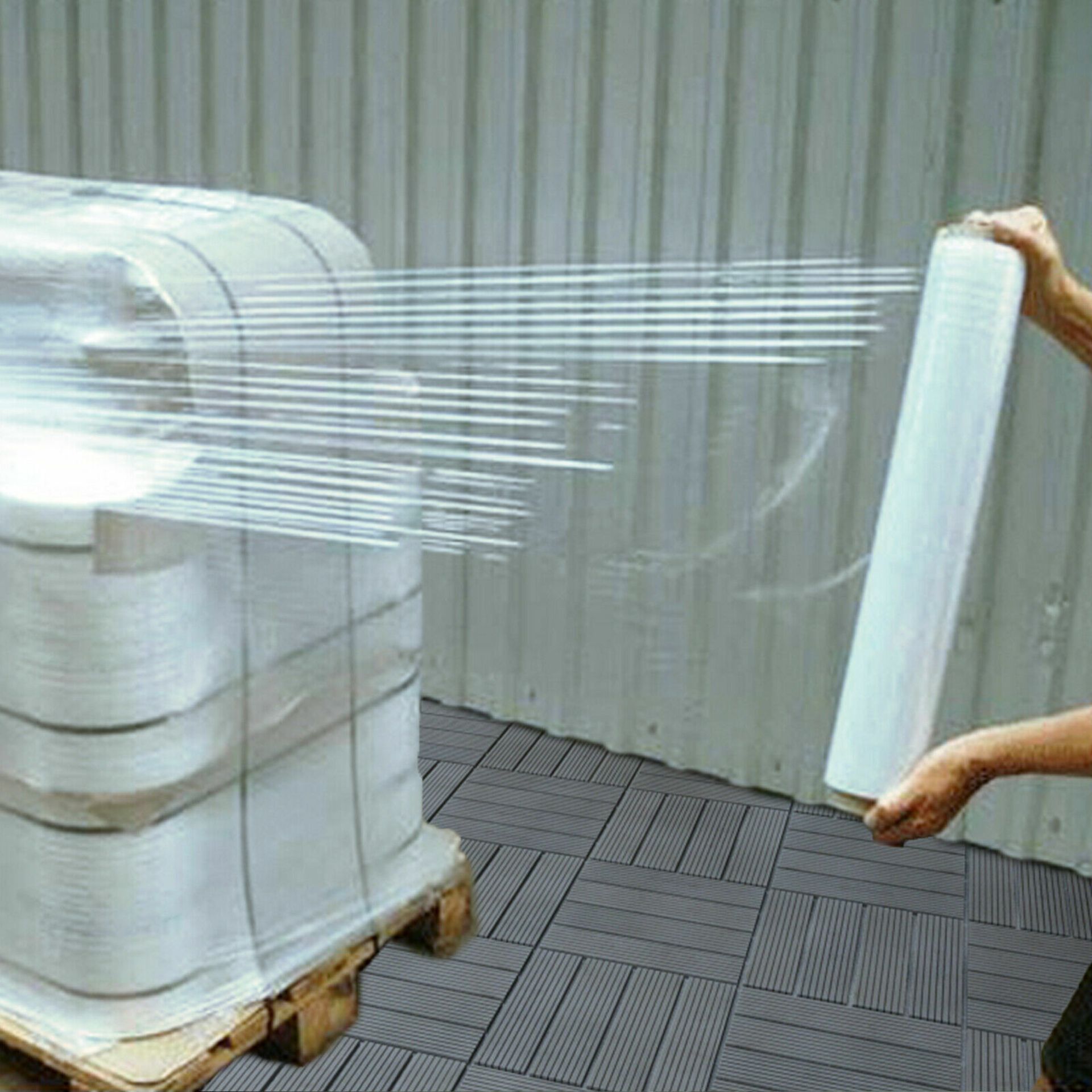 Full Pallet SHRINK WRAP 25 Mu 500mm x 300m Rolls - 100 rolls per Pallet *PLUS VAT*