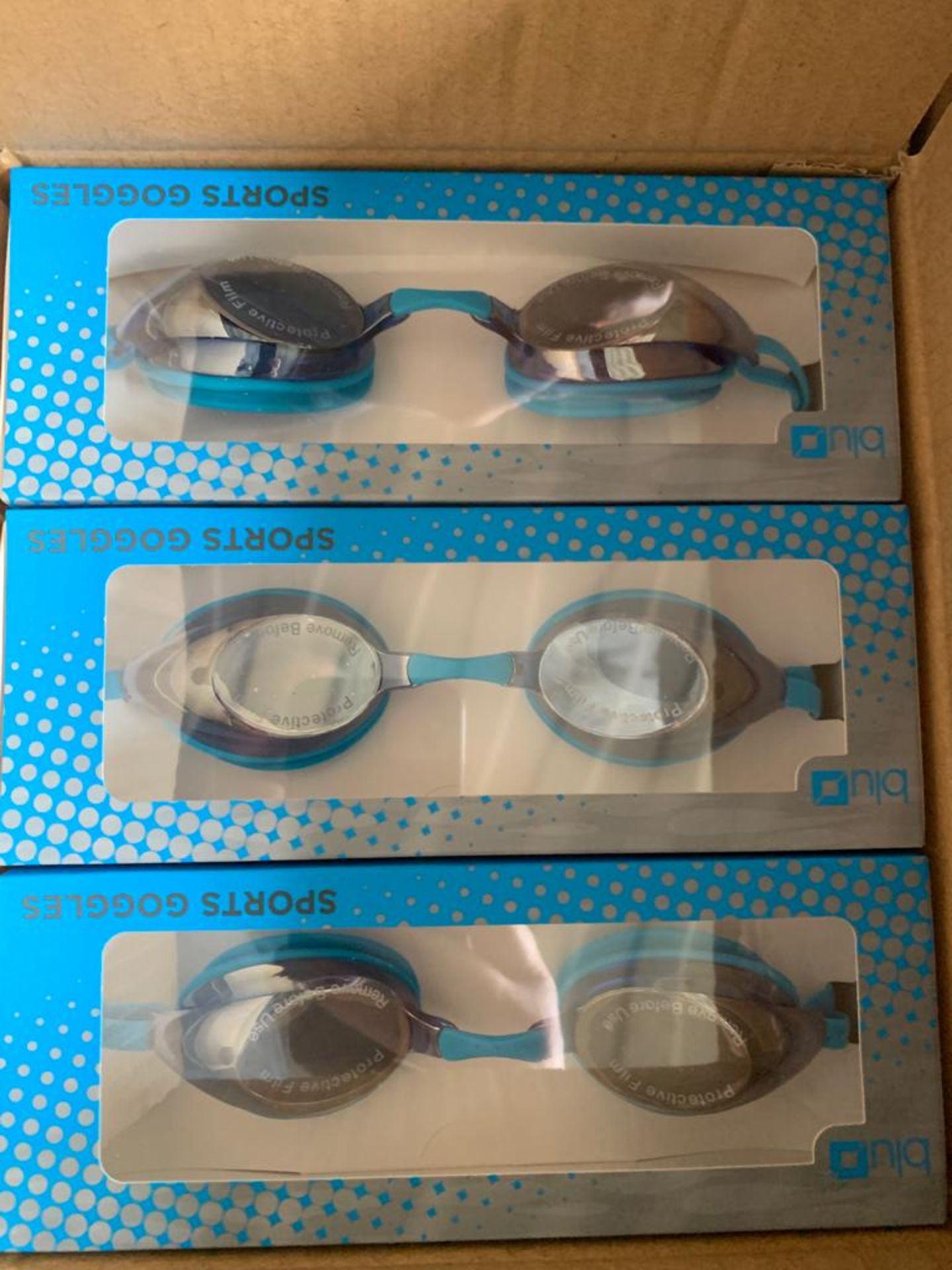 Box of 36 Pink Swimming Goggles RRP £12.99 each *NO VAT* - Image 3 of 10