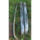 MINI CHROME BUMPERS, EARLY TYPE, SET OF 2 *NO VAT*