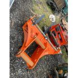 EURO-FAB PALLET FORKS, BRAND NEW AND UNUSED, SUITABLE FOR EXCAVATOR, 80MM PINS, PLUS VAT