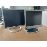 Dell Ultrasharp and HP 1730 Monitor Bundle *NO VAT*