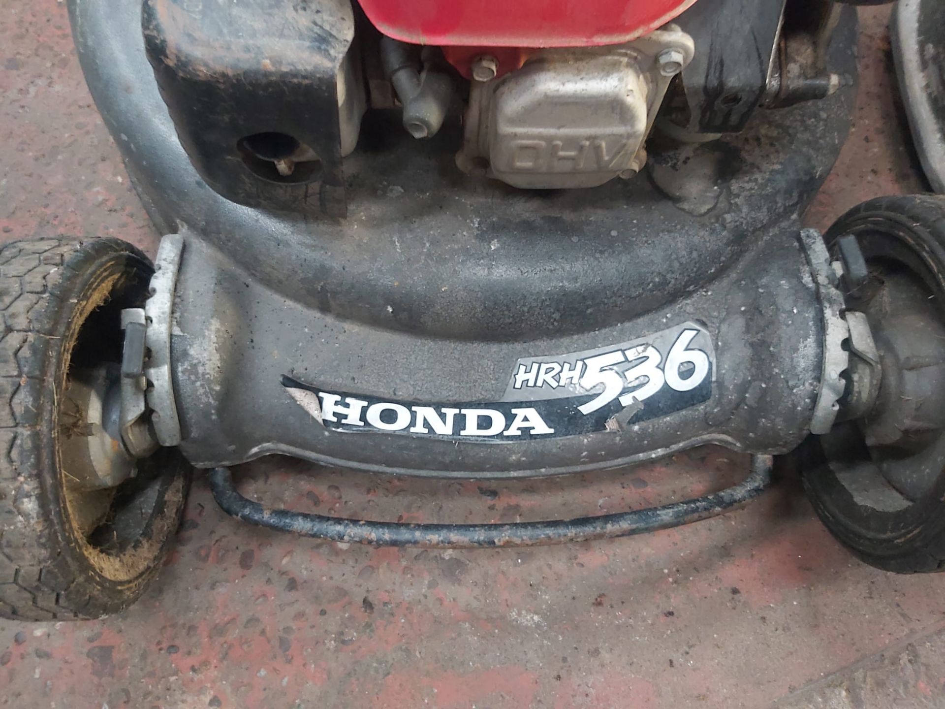 2 x Honda HRH536 Mowers *NO VAT* - Image 7 of 9