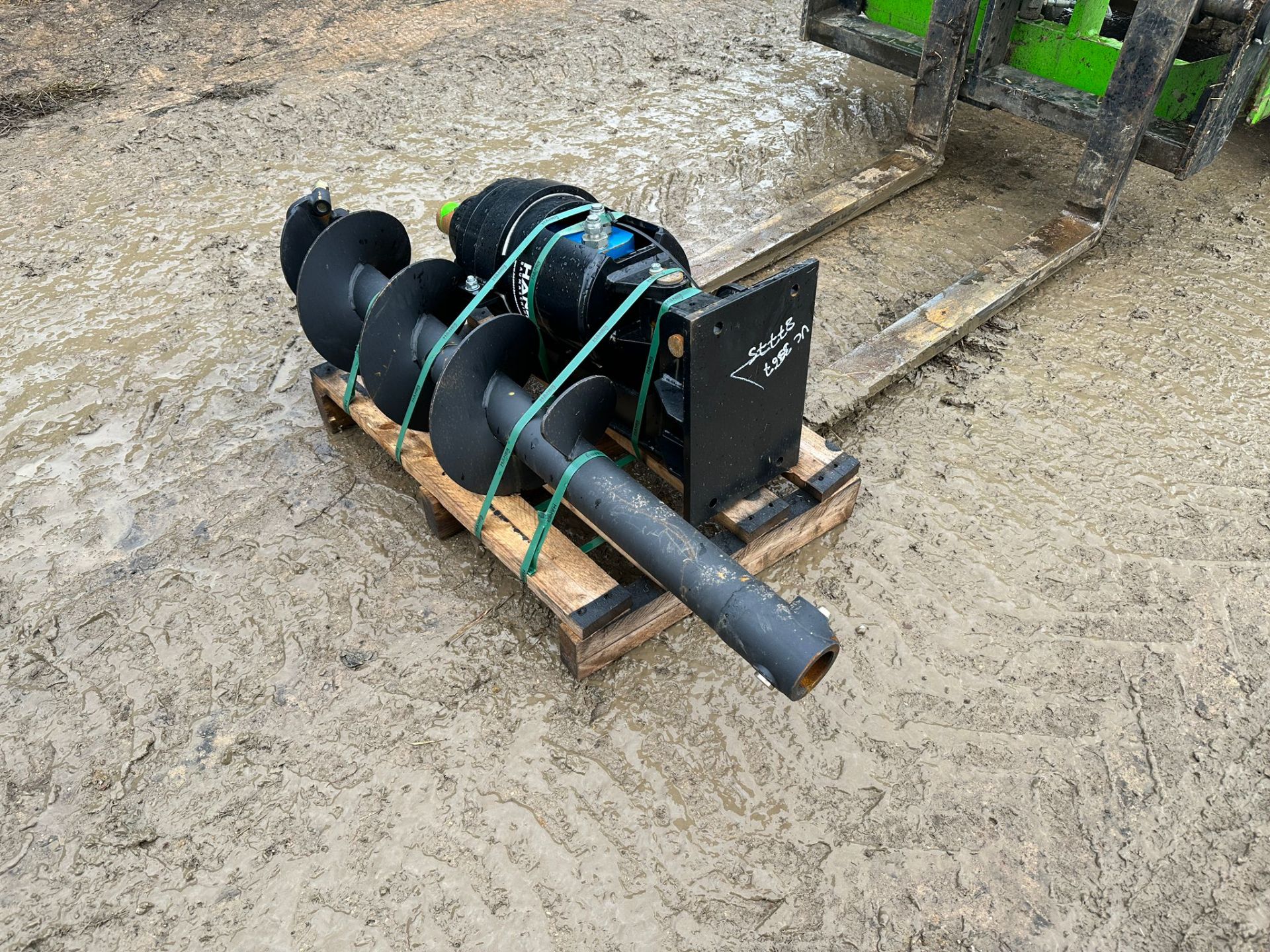 NEW/UNUSED 2023 HANER HEB1200 POSTHOLE BORER WITH AUGER *PLUS VAT* - Image 3 of 10