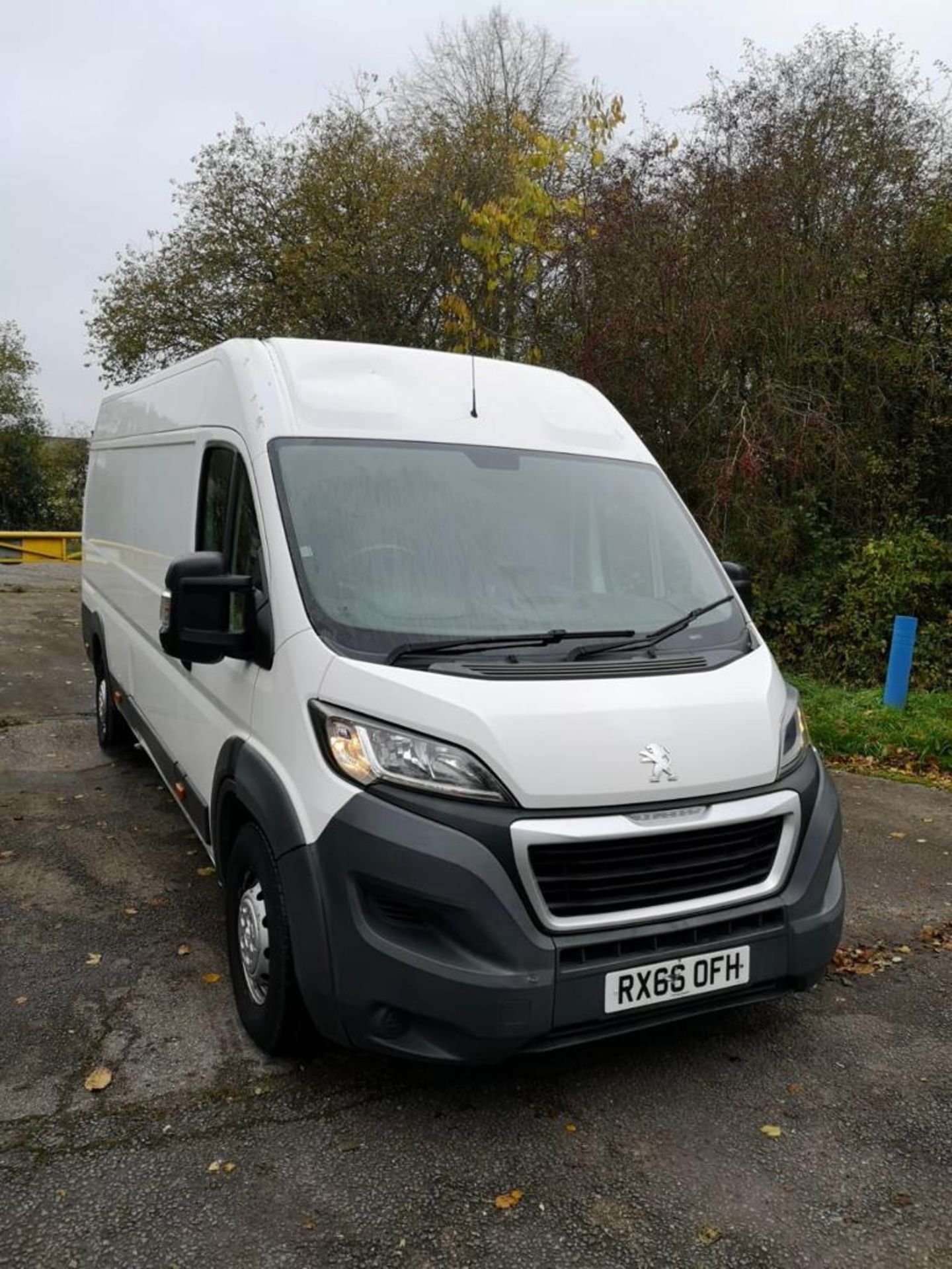 2016 PEUGEOT BOXER 435 L4H2 BLUE HDI WHITE PANEL VAN *NO VAT* - Image 2 of 12