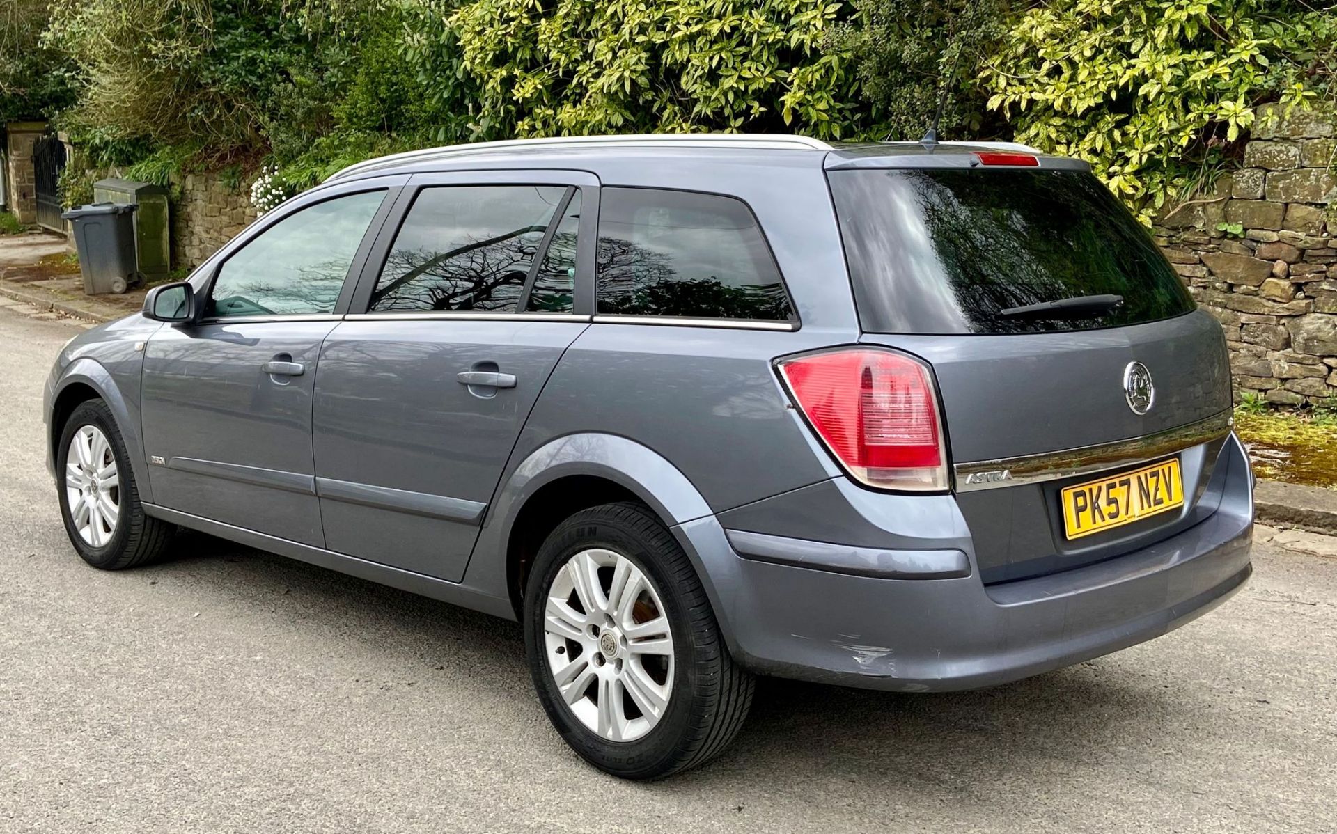 2007 VAUXHALL ASTRA DESIGN A GREY ESTATE *NO VAT* - Image 4 of 12