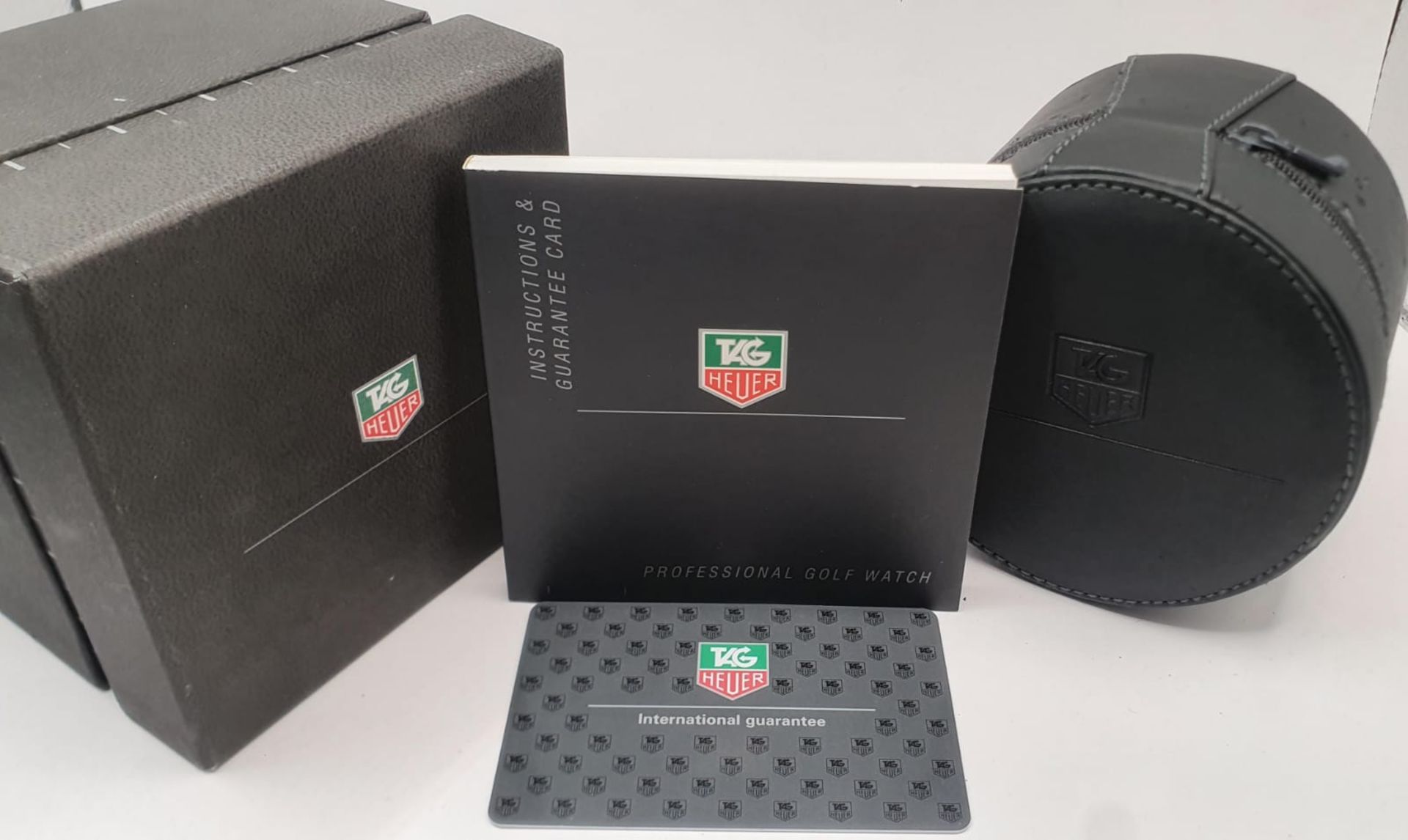 TAG HEUER GOLF TIGER WOODS LIMITED EDITION MENS WATCH, BOXED.NO VAT - Image 4 of 13
