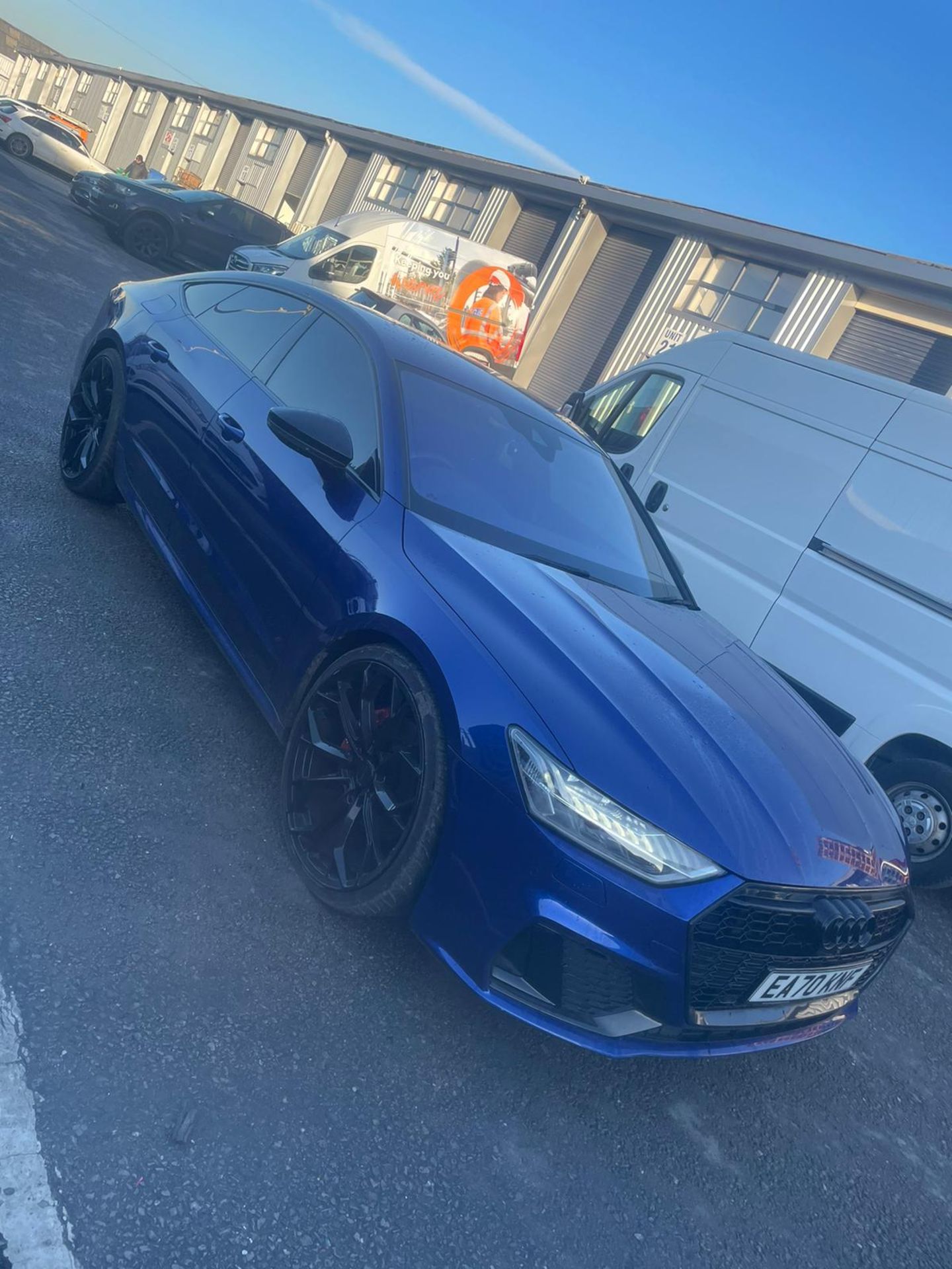 2020 AUDI A7 S-LN BLK ED45 TFSI QUAT S-A BLUE COUPE *NO VAT*