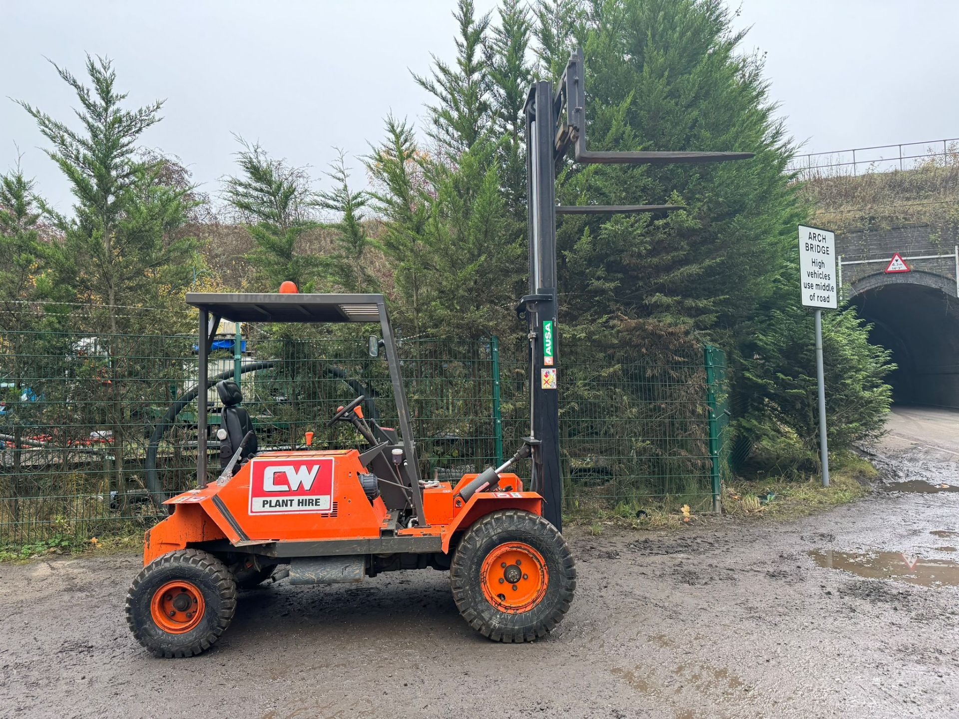 AUSA C 11 M ROUGH TERRAIN FORKLIFT *PLUS VAT* - Image 7 of 13