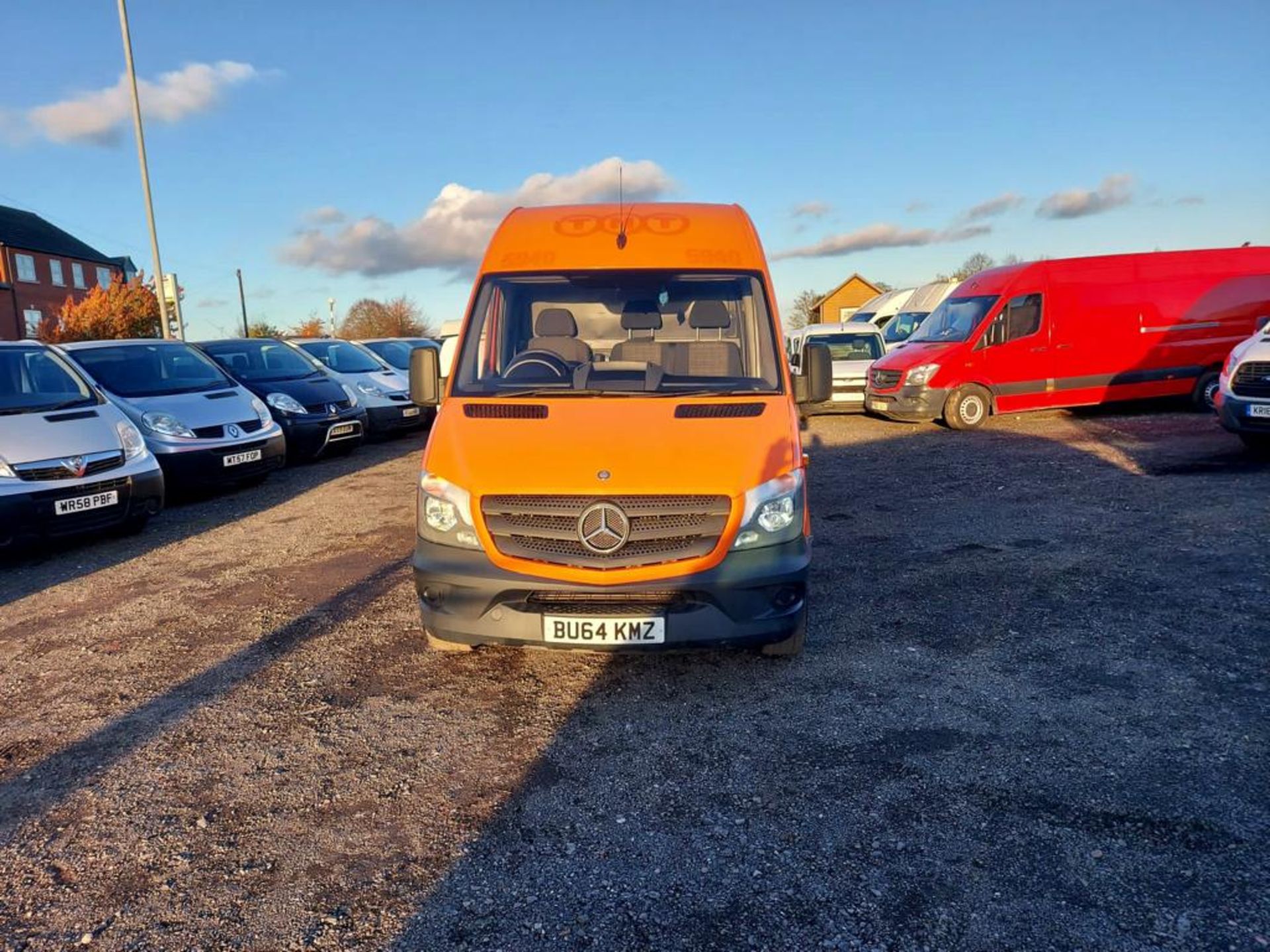 2014 MERCEDES-BENZ SPRINTER 313 CDI ORANGE PANEL VAN *NO VAT* - Image 2 of 13