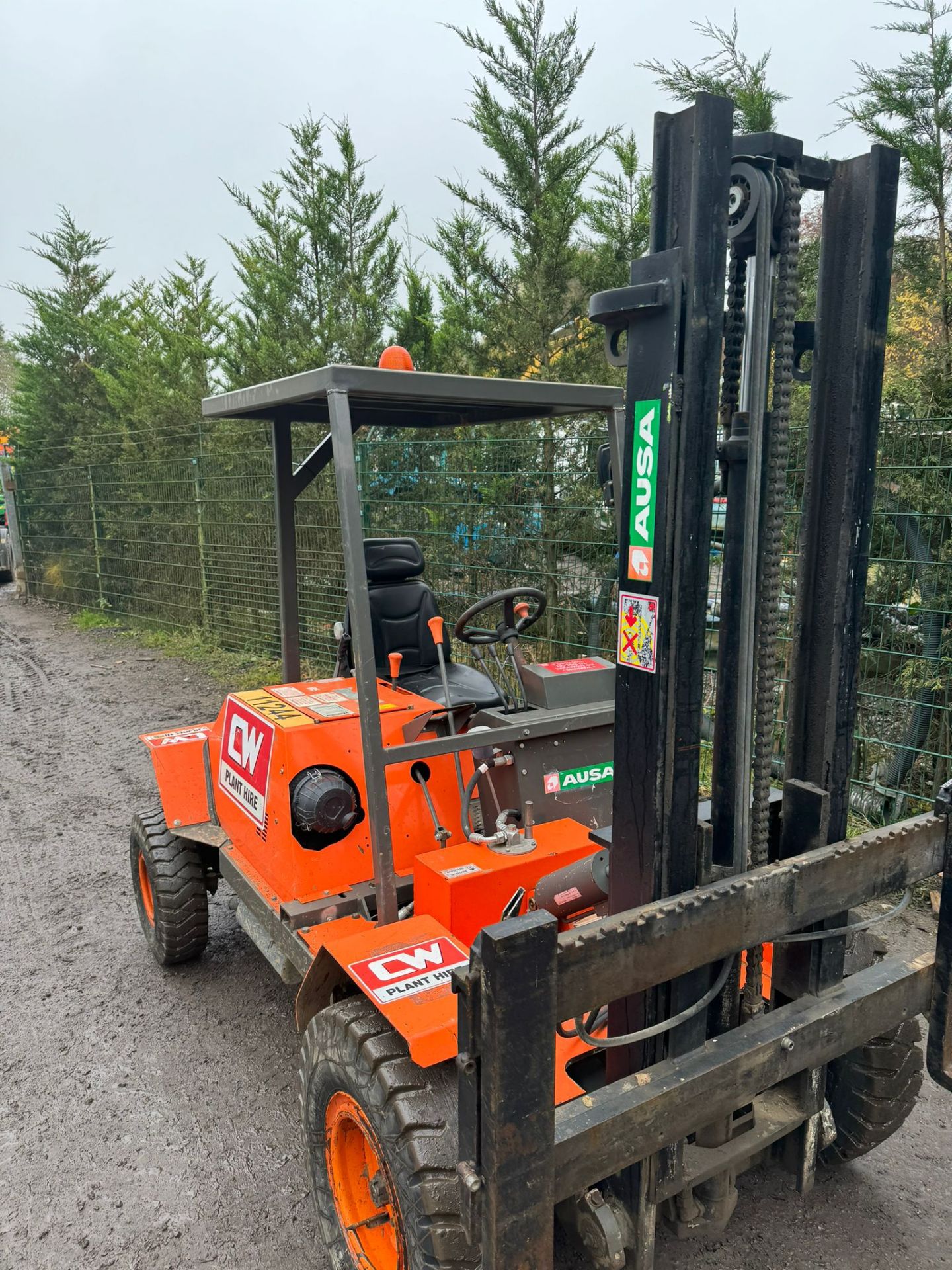 AUSA C 11 M ROUGH TERRAIN FORKLIFT *PLUS VAT* - Image 5 of 13