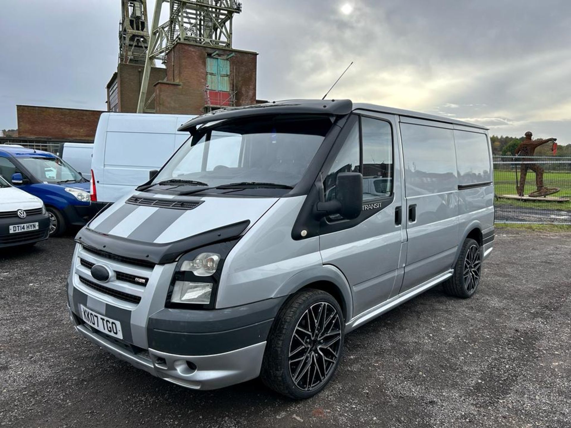 2007 FORD TRANSIT 85 T260S FWD SILVER PANEL VAN *NO VAT* - Image 2 of 11
