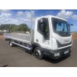 2017 IVECO EUROCARGO 75-160 7.5 Ton 21ft Alloy Drop Side Truck Euro 6 *PLUS VAT*