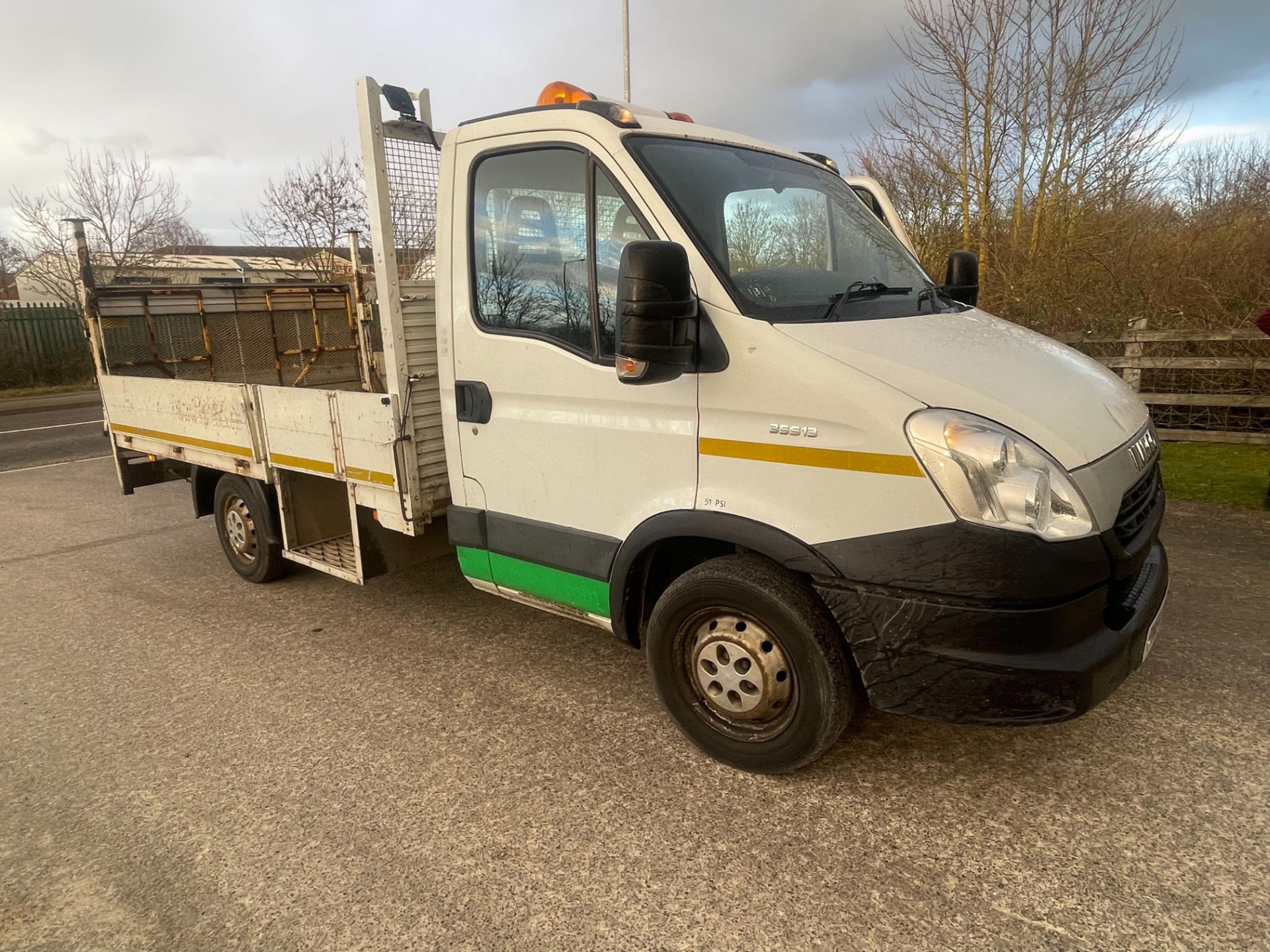 2014 IVECO DAILY 35S13 MWB WHITE CHASSIS CAB *NO VAT*