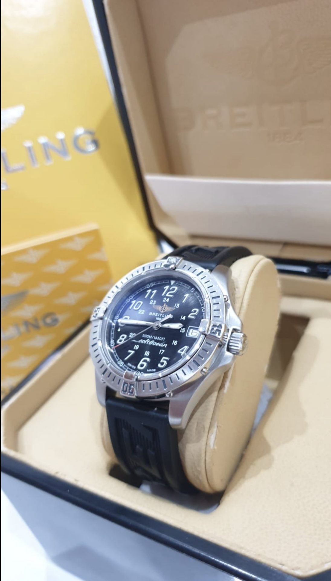 BREITLING COLT OCEAN MENS SWISS WATCH WITH BOX *NO VAT* - Image 2 of 10