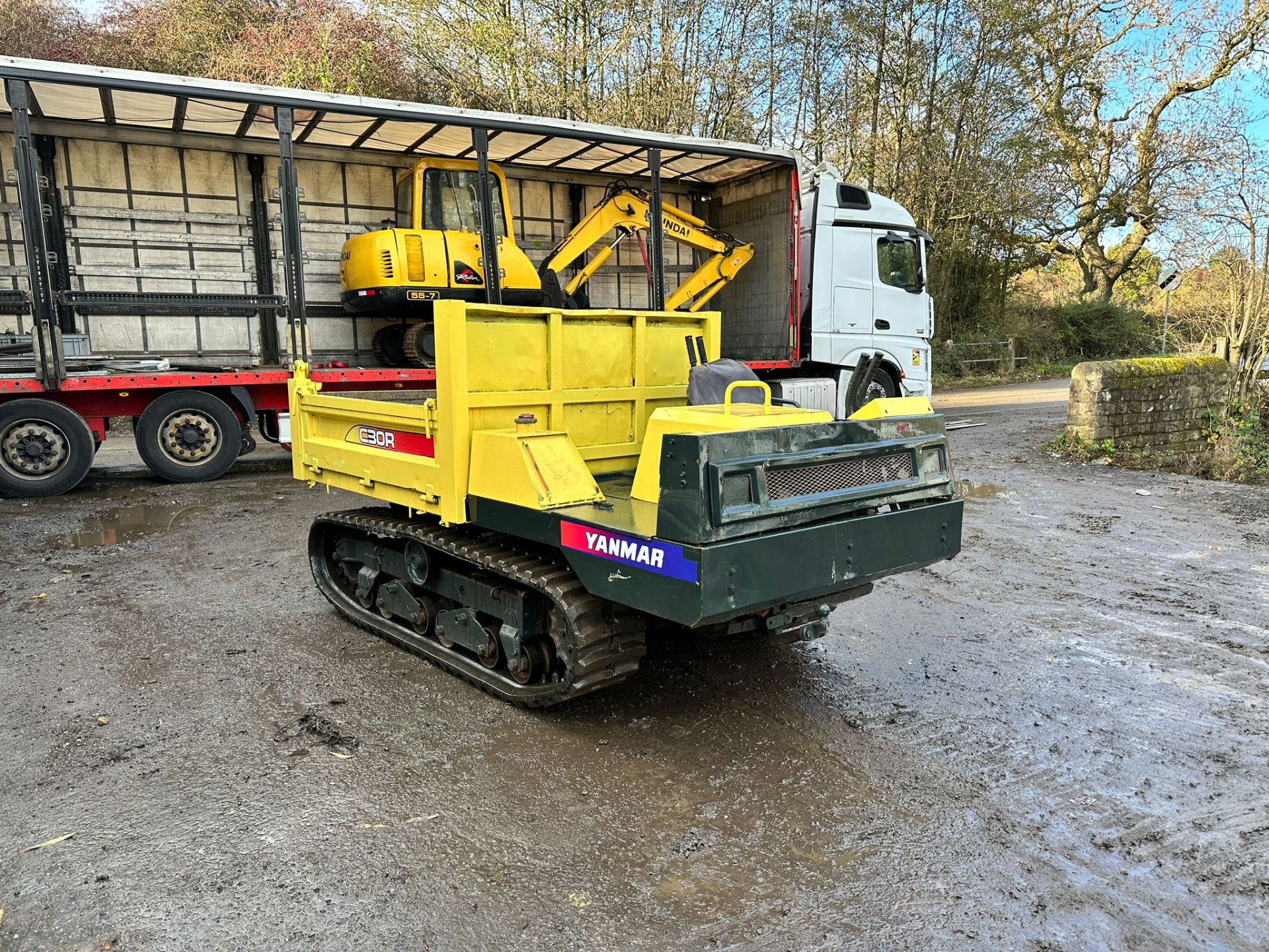 YANMAR C30R 3 TON DIESEL TRACKED DUMPER *PLUS VAT* - Image 9 of 19