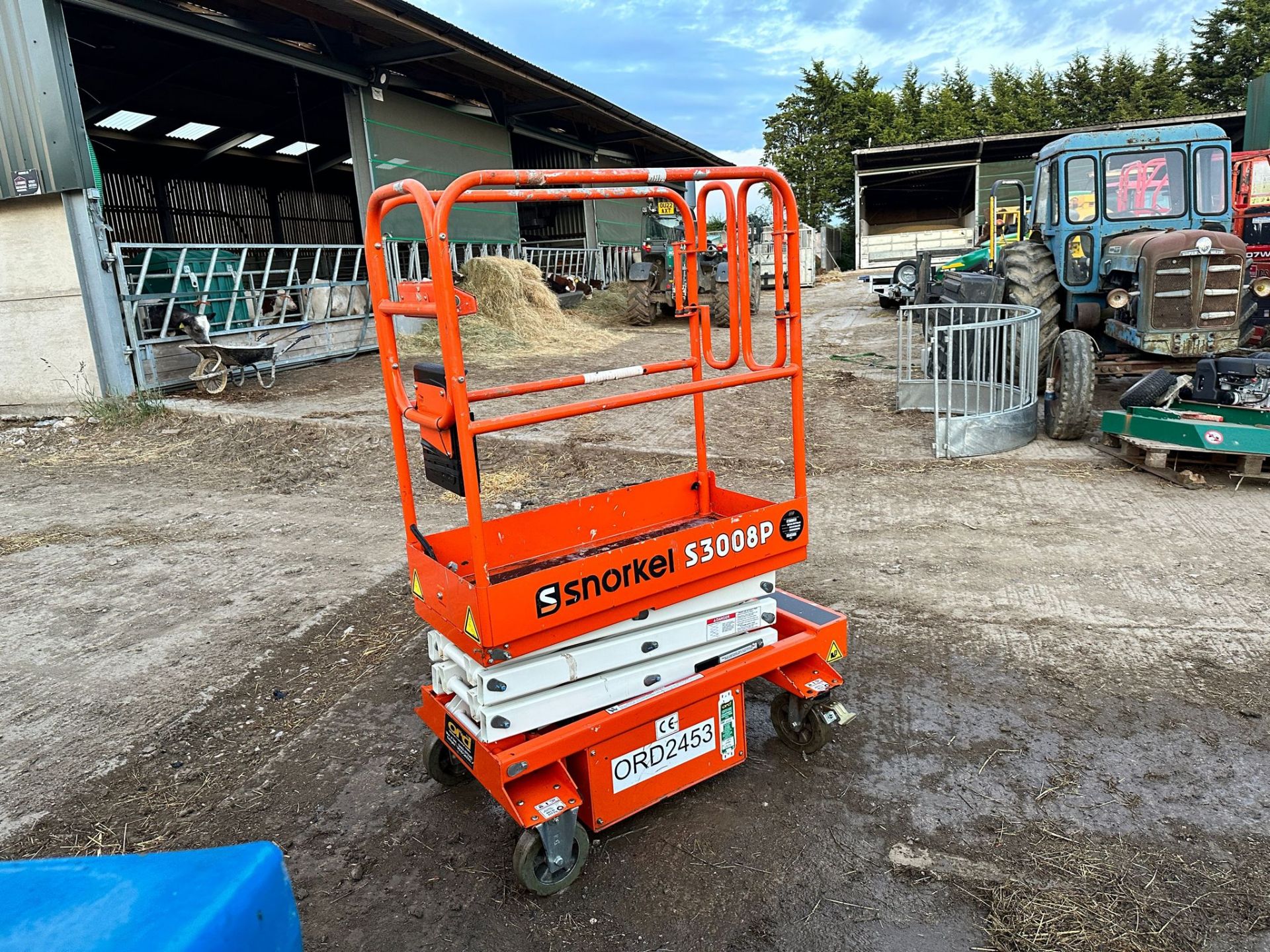 2019 SNORKEL S3008P ELECTRIC (MEWP) SCISSOR LIFT *PLUS VAT*