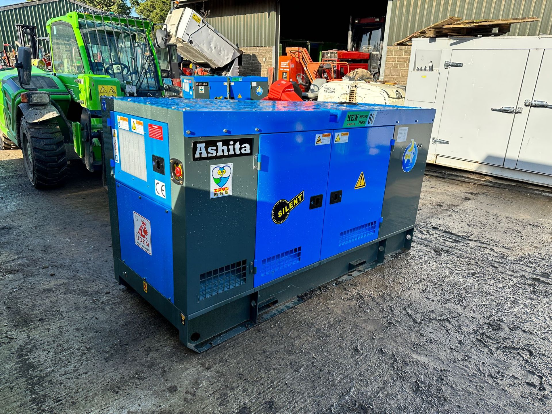 NEW/UNUSED 60KVA DIESEL SOUND PROOF GENERATOR *PLUS VAT* - Image 2 of 9