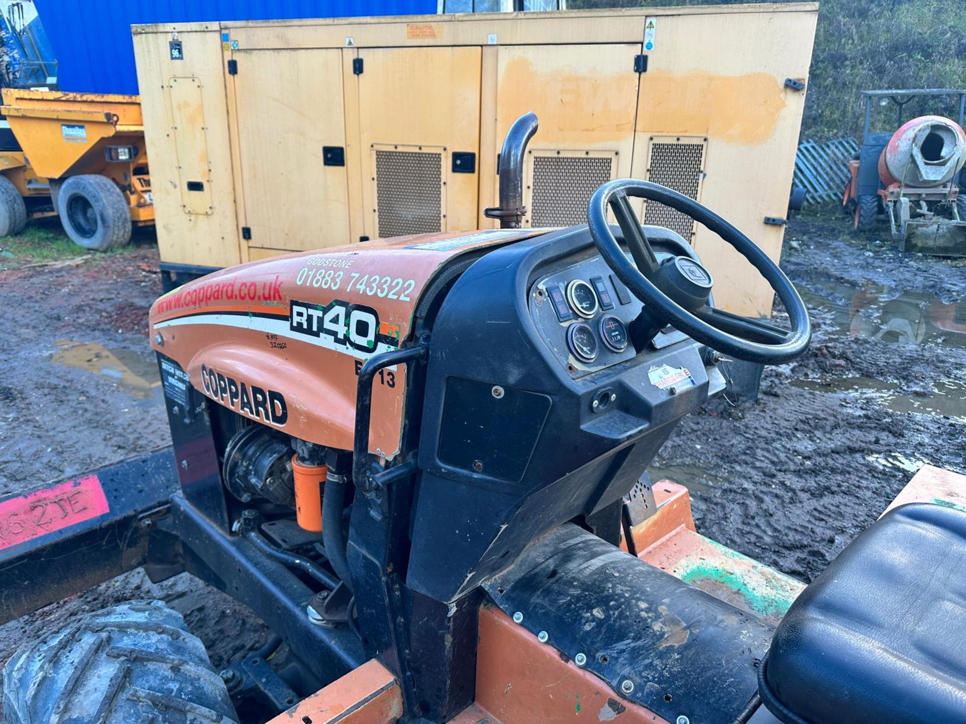DITCHWITCH RT40 4WD DIESEL TRENCHER *PLUS VAT* - Image 15 of 18