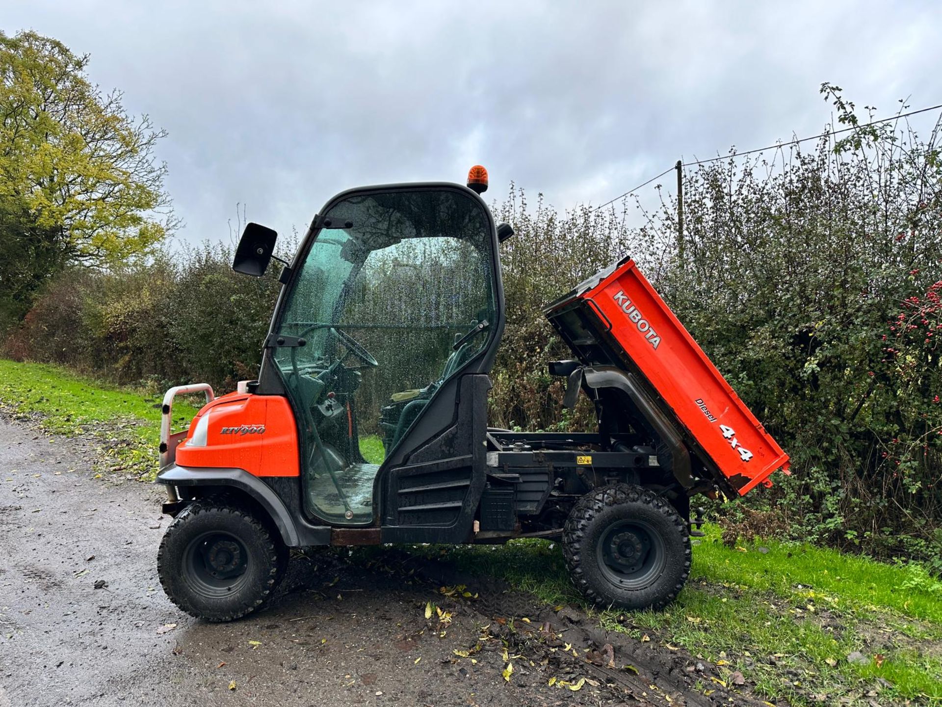 62 REG. KUBOTA RTV900 DIESEL UTILITY BUGGY *PLUS VAT* - Image 5 of 12