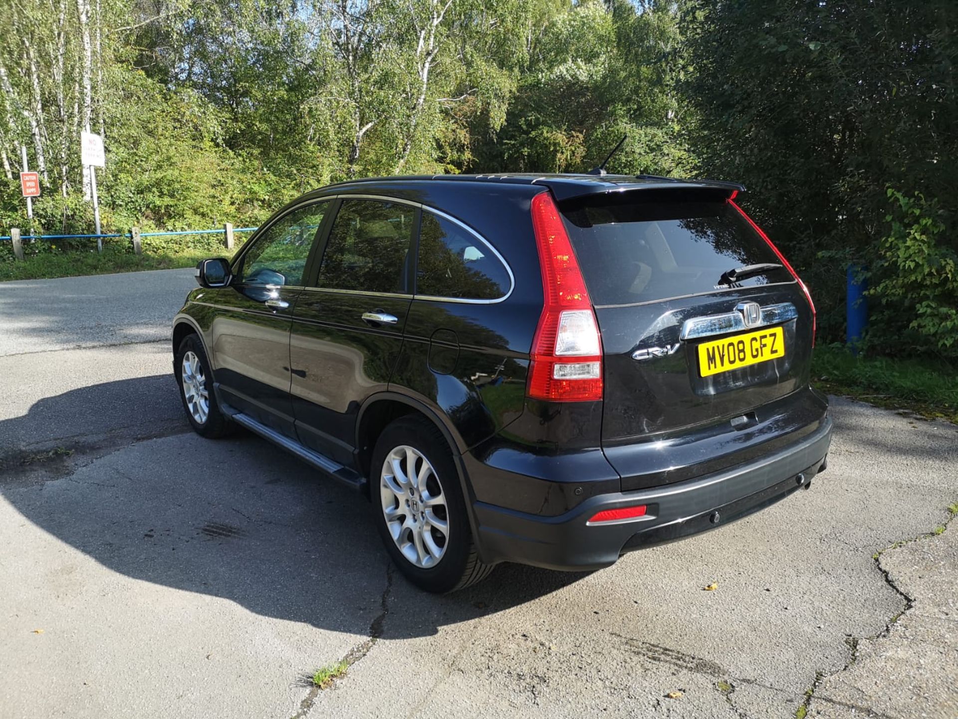 2008 HONDA CR-V EX I-VTEC AUTO BLACK SUV ESTATE *NO VAT* - Image 5 of 16