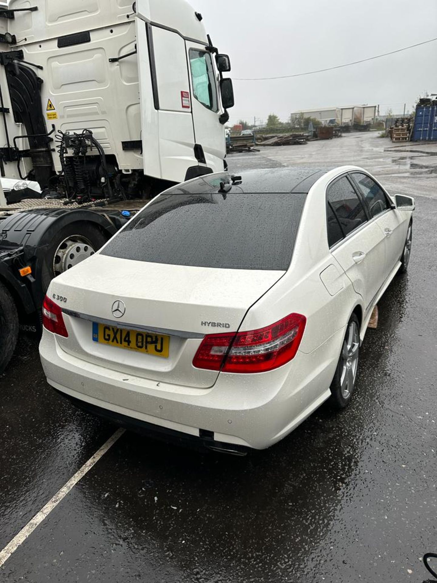 2014 MERCEDES-BENZ E300 BLUETEC HYBRID AUTO WHITE SALOON - NON RUNNER *NO VAT* - Image 5 of 18