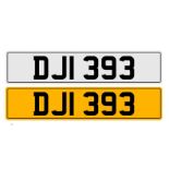 Dj Or Disc Jockey Dj 1 Private Number Plate Personal Plate Cherished Dateless On Retention *NO VAT*