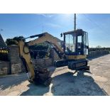 2012 Caterpillar 302.5C 2.5 Ton Mini Digger, Runs Drives And Digs, Showing A Low 3711 Hours!