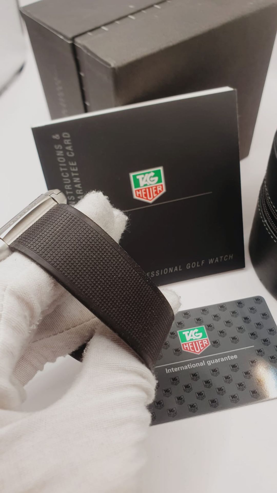 TAG HEUER GOLF TIGER WOODS LIMITED EDITION MENS WATCH, BOXED.NO VAT - Image 3 of 13