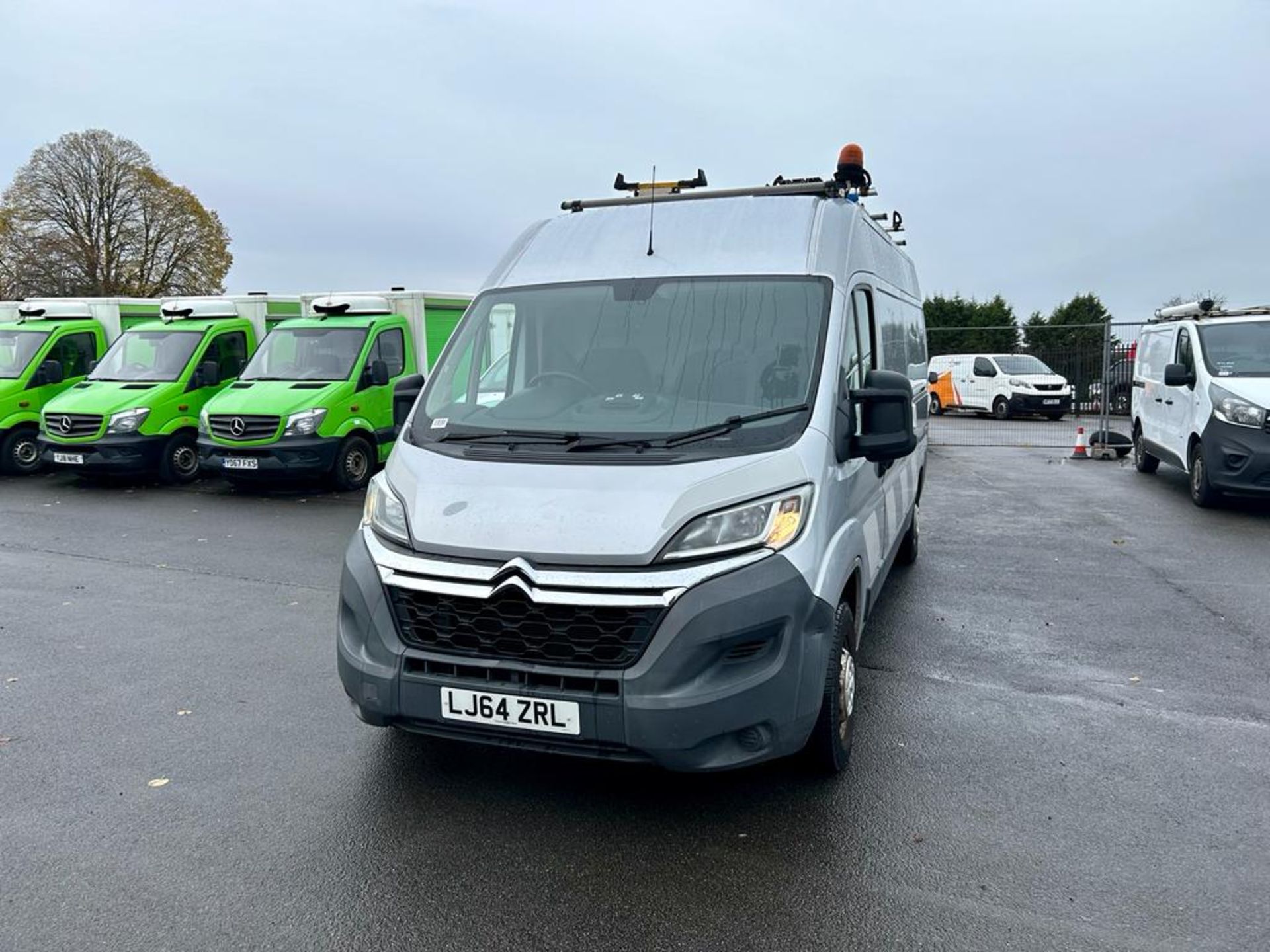 2014 CITROEN RELAY 35 L3H2 ENTERPRISE HDI SILVER PANEL VAN *NO VAT* - Image 2 of 10