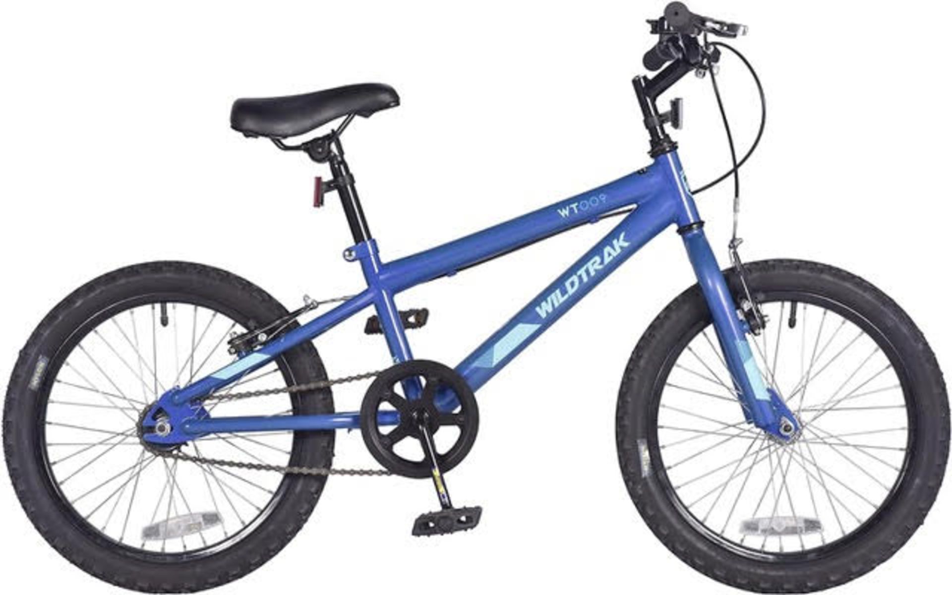 WILDTRACK WT009 18Í Wheel Youth Steel Blue Bike *NO VAT*