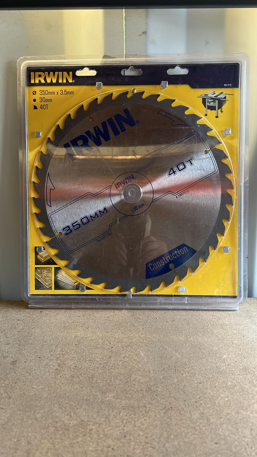 Irwin Construction Blade, 350mm x 3.5mm *PLUS VAT*