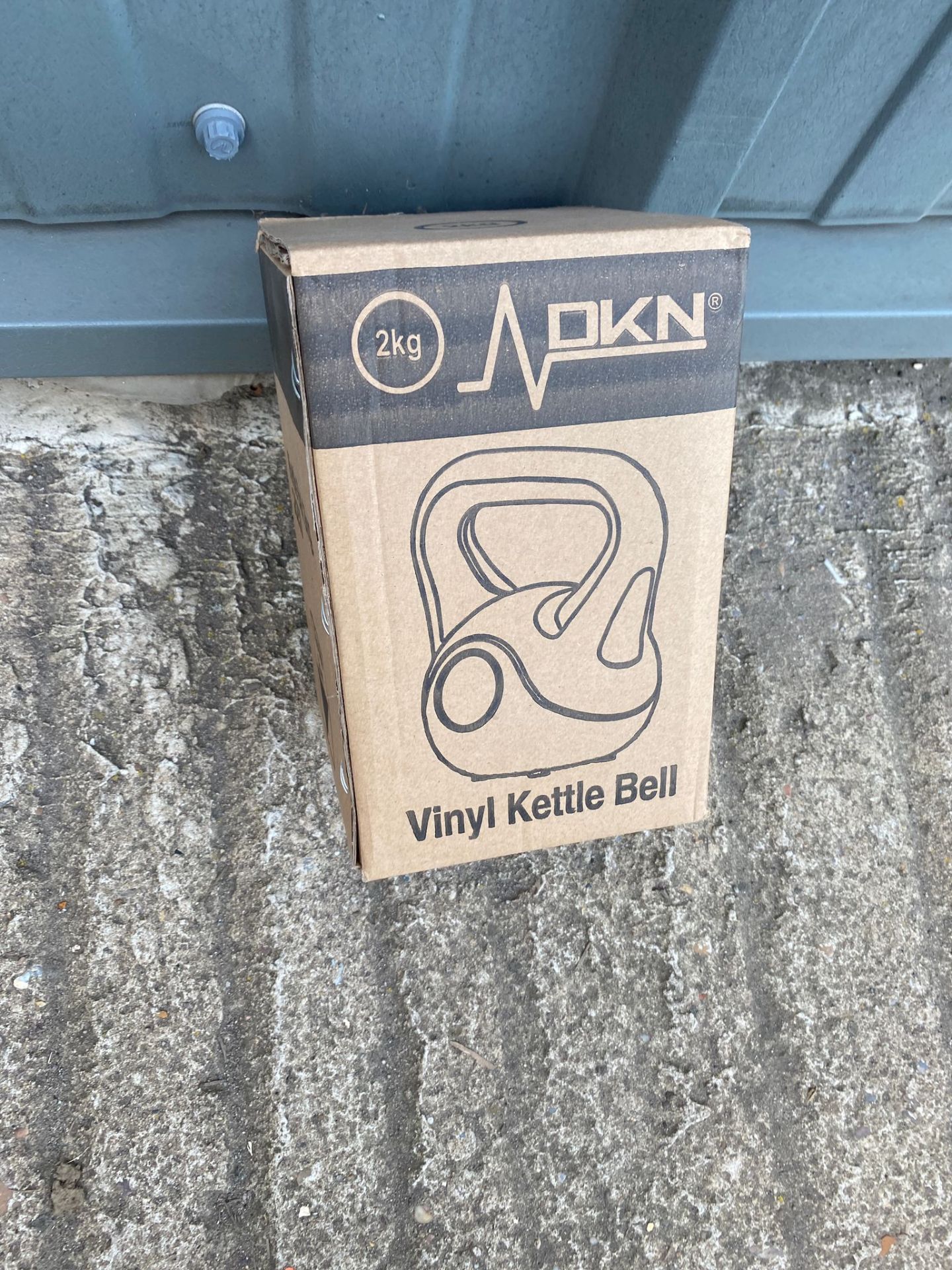 DKN 2kg Vinyl Kettlebell (boxed) *NO VAT*