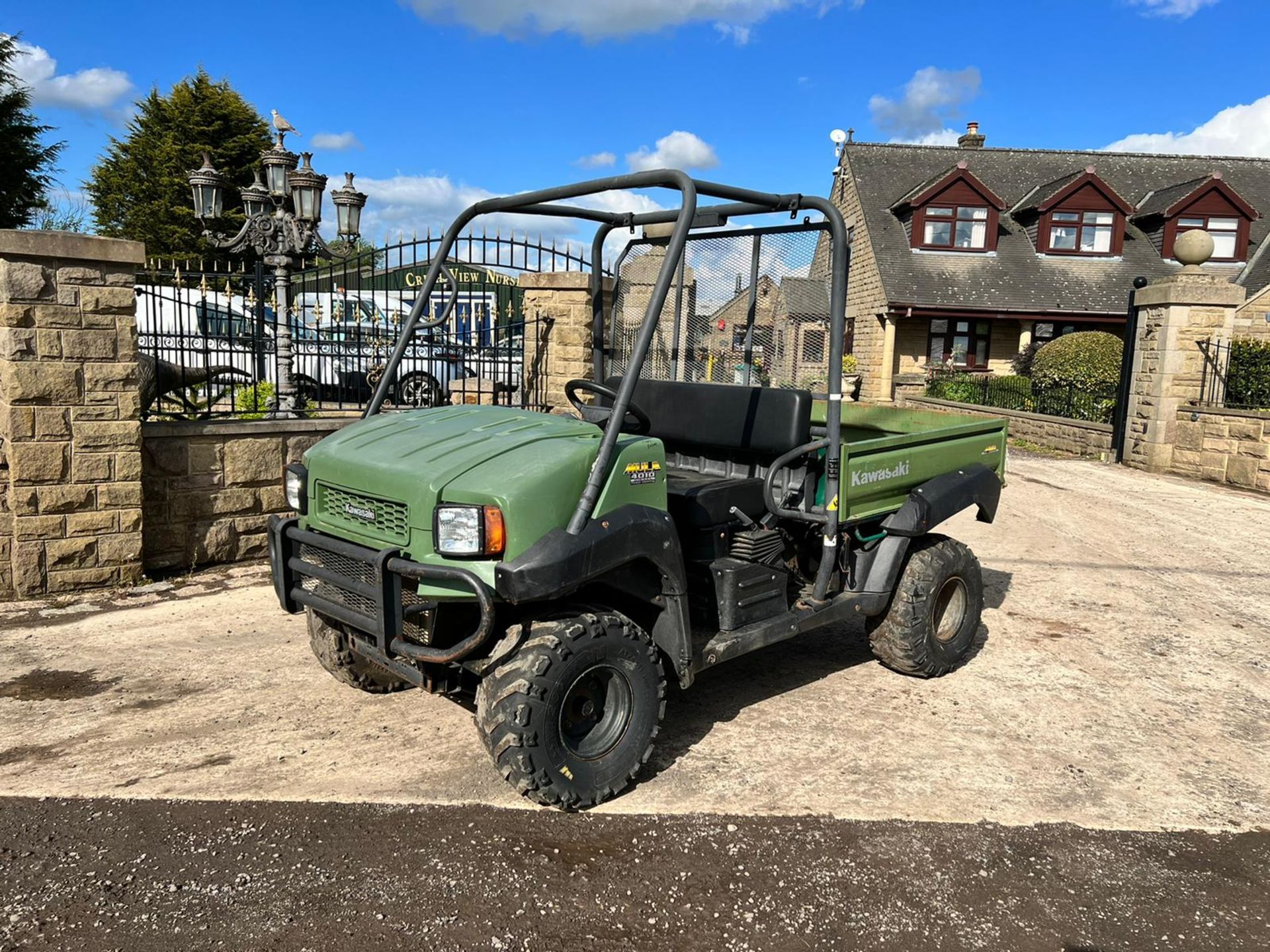 2013 Kawasaki 4010 4WD Mule, Showing A Low 2004 Hours, Manual Tipper Body, runs and drives *PLUS VAT - Image 2 of 13