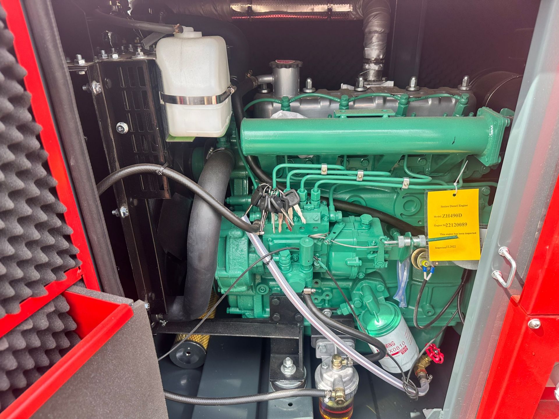 New/Unused 30KvA Diesel Sound Proof Generator *PLUS VAT* - Image 6 of 11