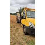 2009 IVECO DAILY 65C18 YELLOW 3 WAY TIPPER WITH TAIL LIFT *NO VAT*