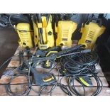 4x KARCHER POWER WASHERS *PLUS VAT*