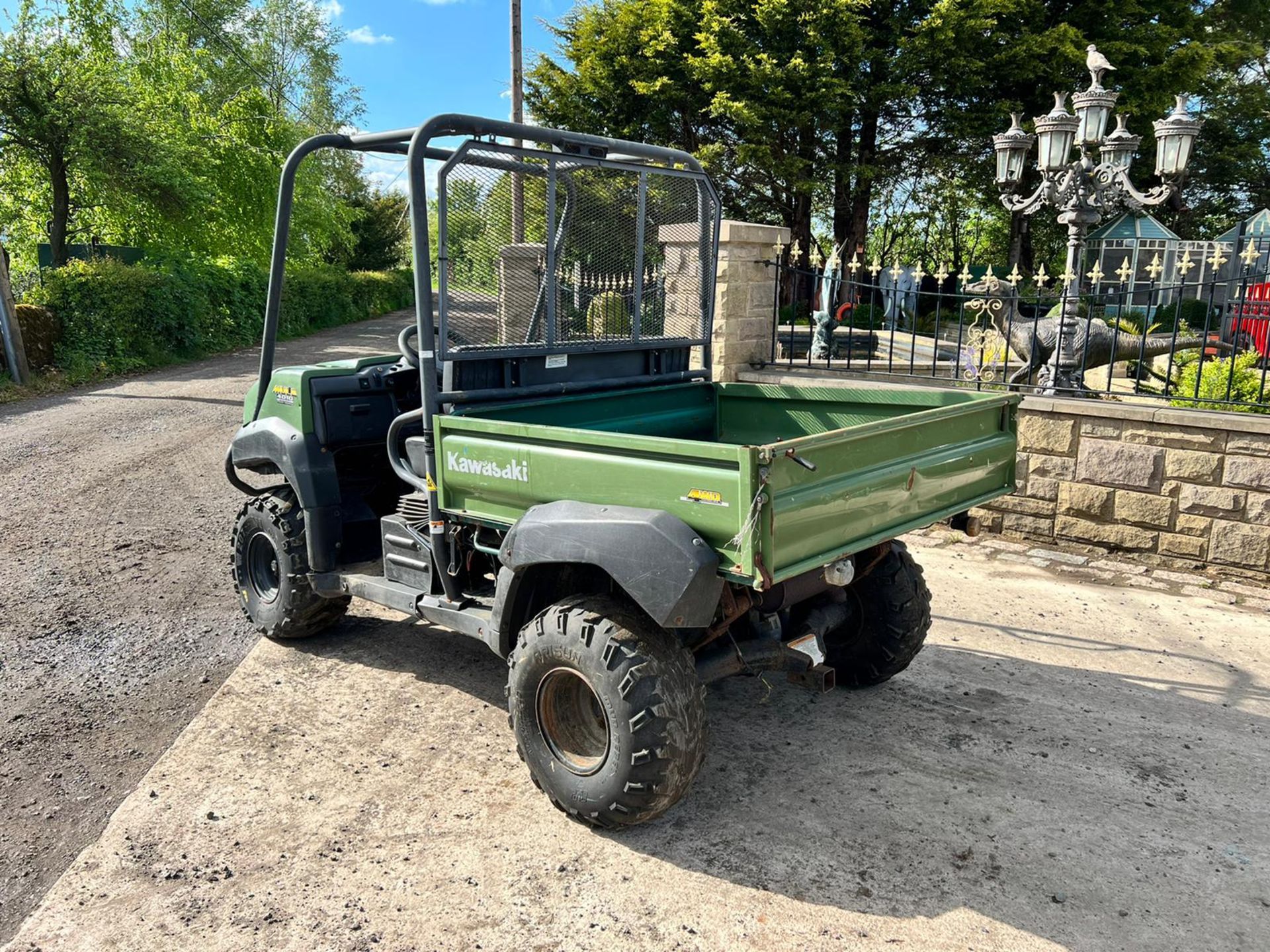 2013 Kawasaki 4010 4WD Mule, Showing A Low 2004 Hours, Manual Tipper Body, runs and drives *PLUS VAT - Image 4 of 13