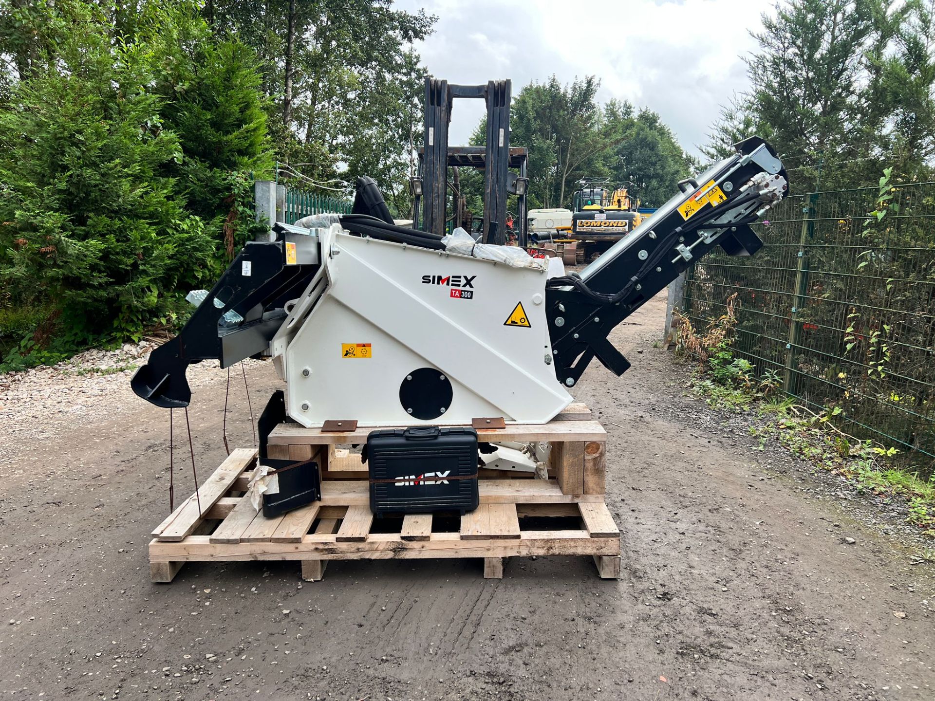 New And Unused Simex TA300 Wheel Saw Concrete Trencher With Conveyor *PLUS VAT*