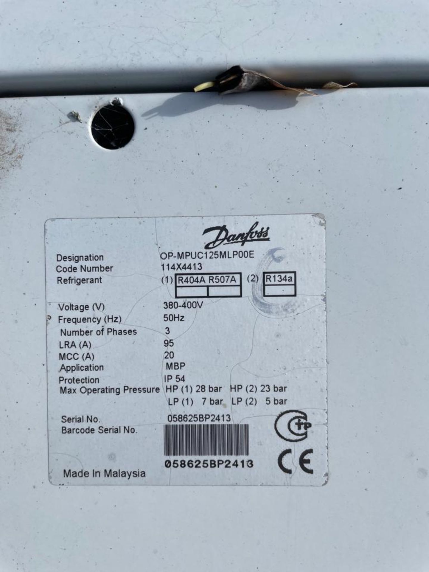 Repossession Danfoss Condensing unit *NO VAT* - Bild 5 aus 5