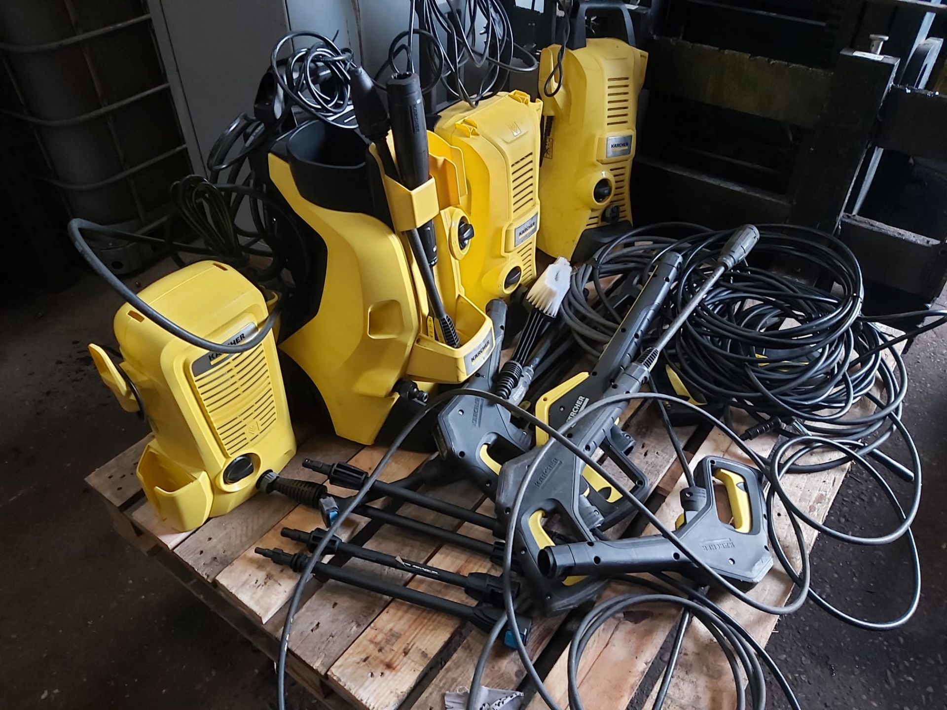 4x KARCHER POWER WASHERS *PLUS VAT* - Image 2 of 4