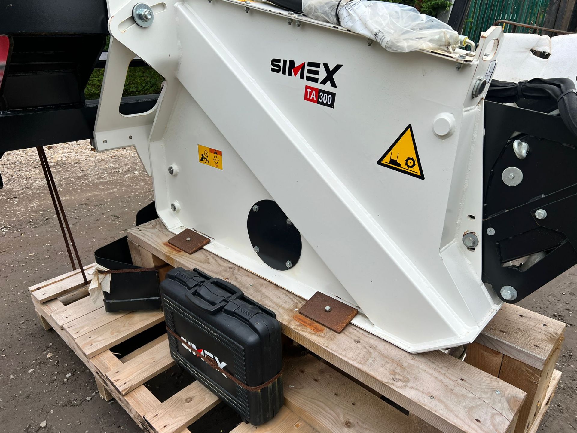 New And Unused Simex TA300 Wheel Saw Concrete Trencher With Conveyor *PLUS VAT* - Image 16 of 18