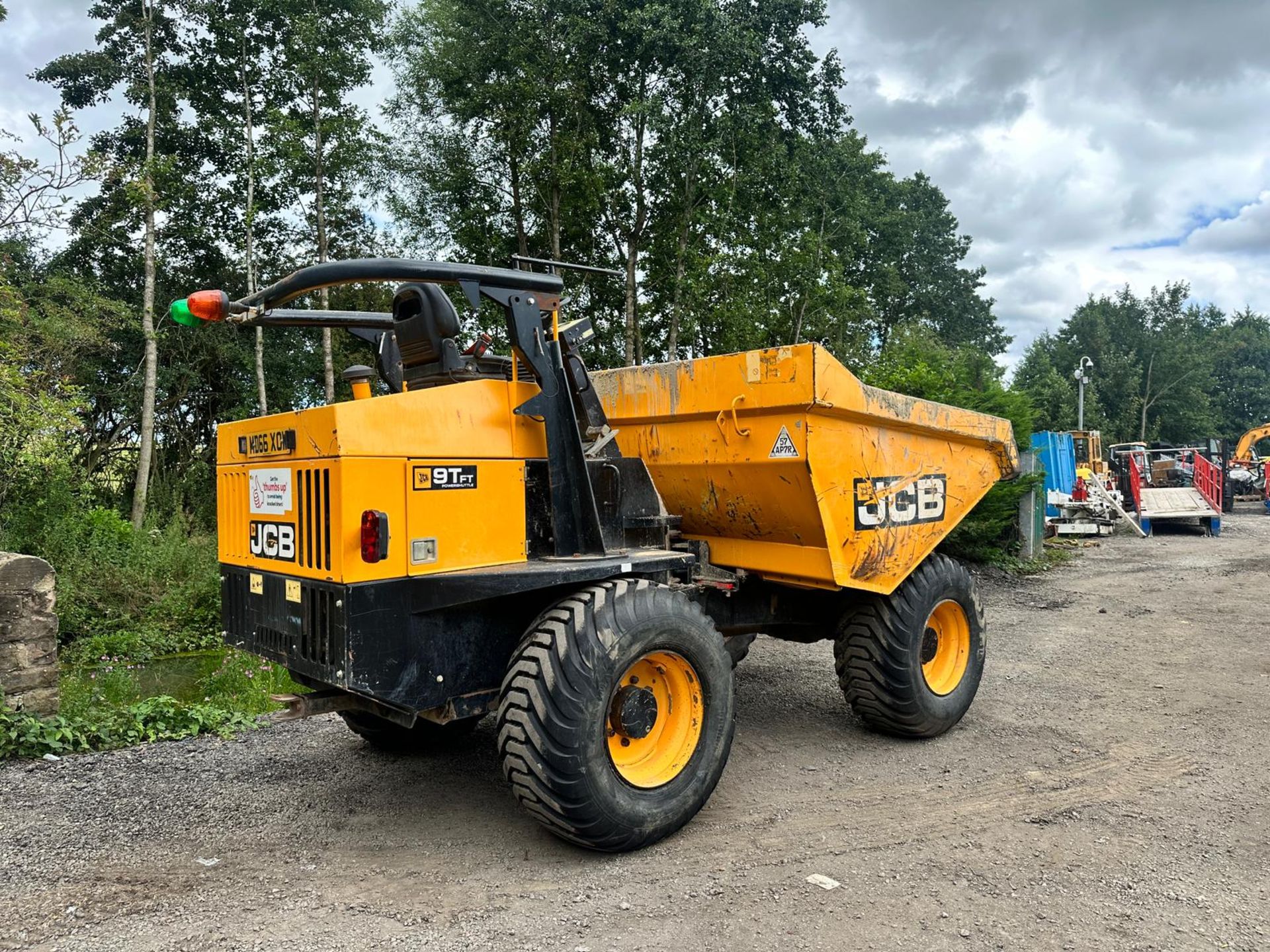 2017 JCB 9TFT 9 TON DUMPER *PLUS VAT* - Image 4 of 14