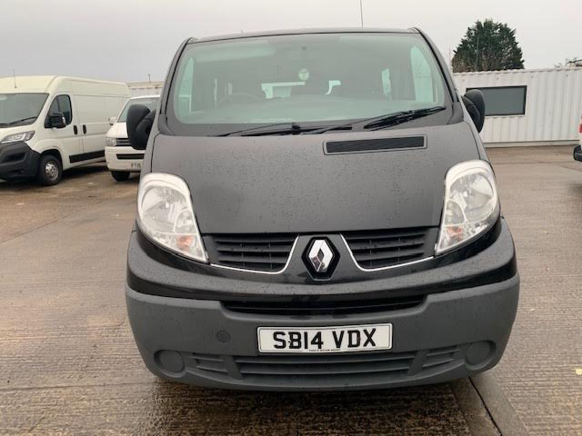 2014 RENAULT TRAFIC LL29 DCI 115 BLACK VAN DERIVED CAR *NO VAT* - Image 2 of 5