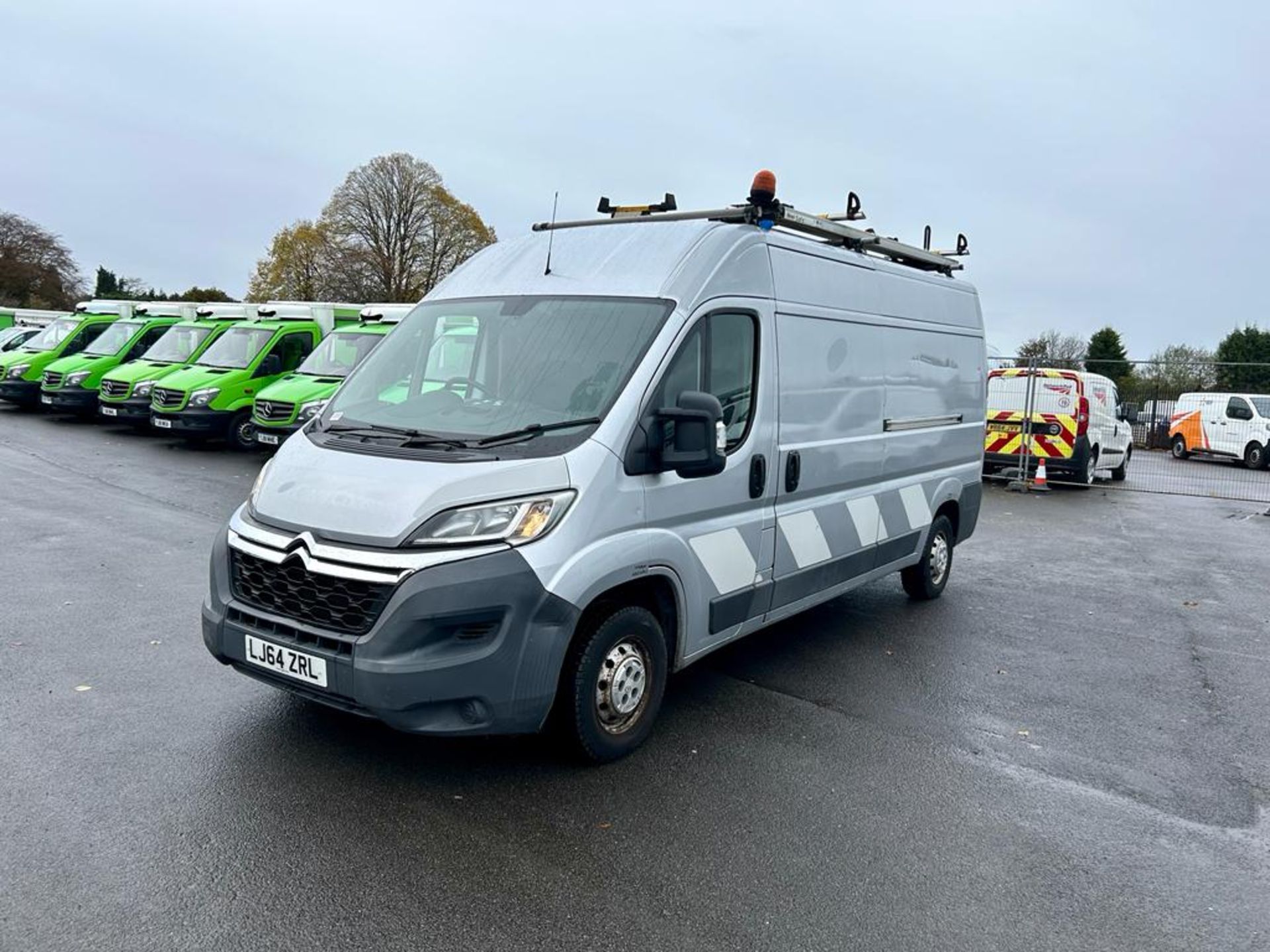 2014 CITROEN RELAY 35 L3H2 ENTERPRISE HDI SILVER PANEL VAN *NO VAT* - Image 3 of 10