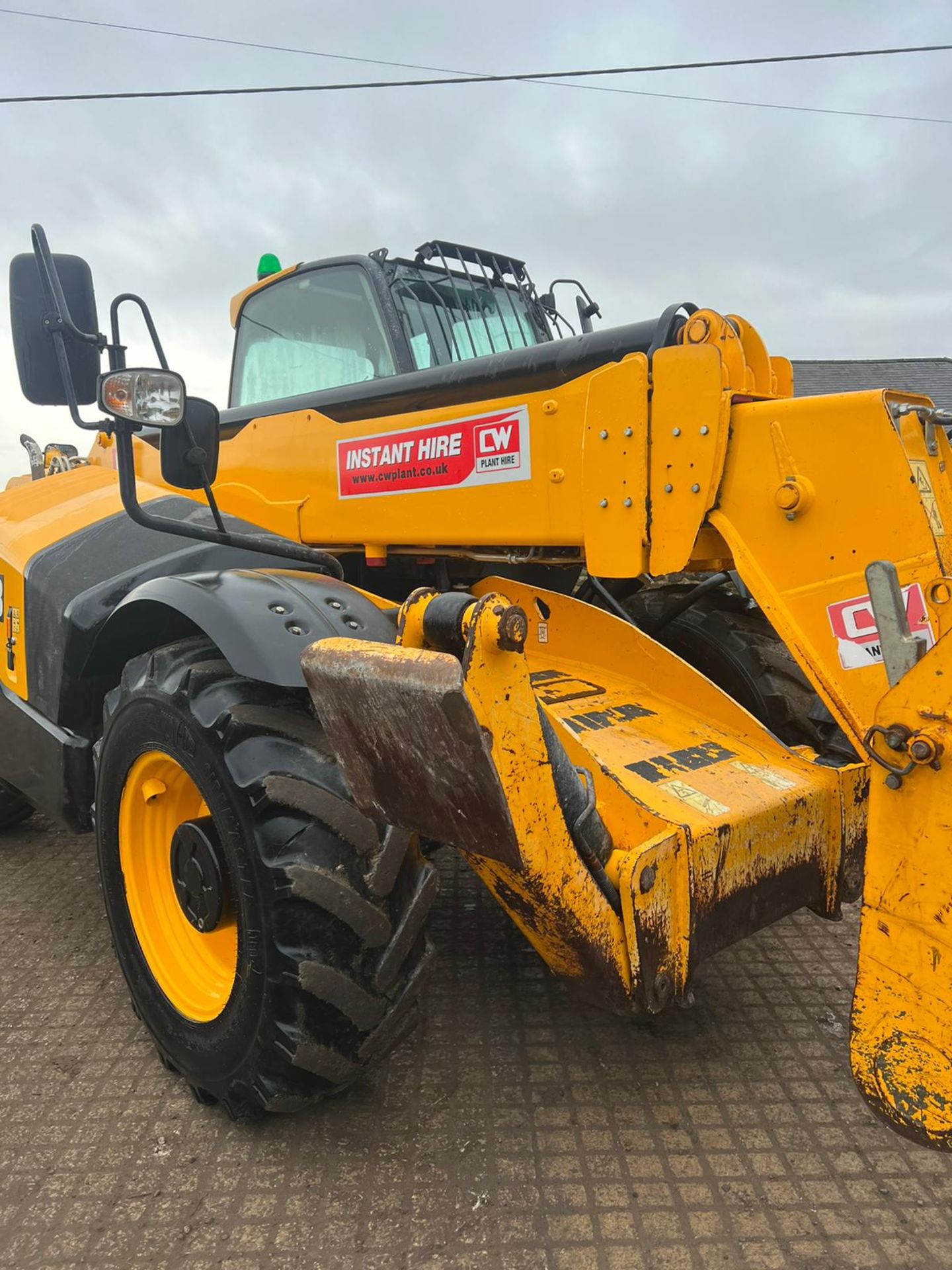 2018 JCB 535-125 Hi Viz Turbo Powershift Telehandler, Fork Positioner - VERY LOW HOURS *PLUS VAT* - Image 10 of 26