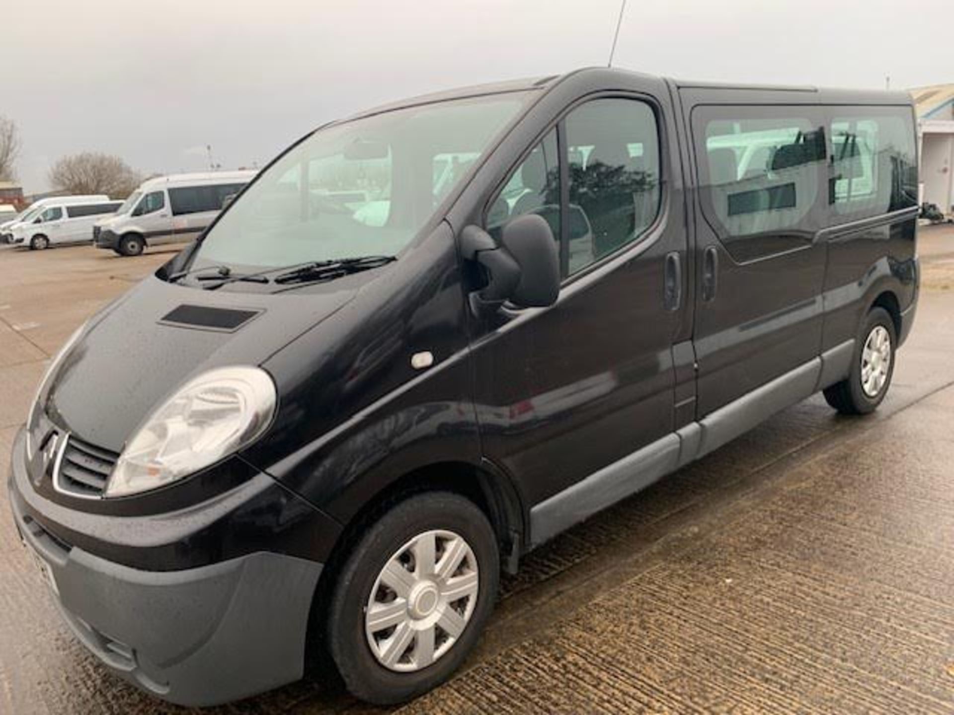 2014 RENAULT TRAFIC LL29 DCI 115 BLACK VAN DERIVED CAR *NO VAT* - Image 3 of 5