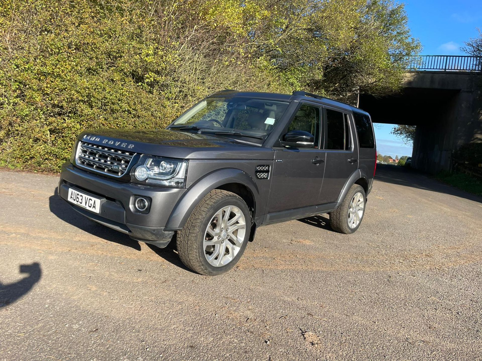 2013 LAND ROVER DISCOVERY HSE SDV6 AUTO GREY SUV ESTATE *NO VAT* - Image 3 of 15