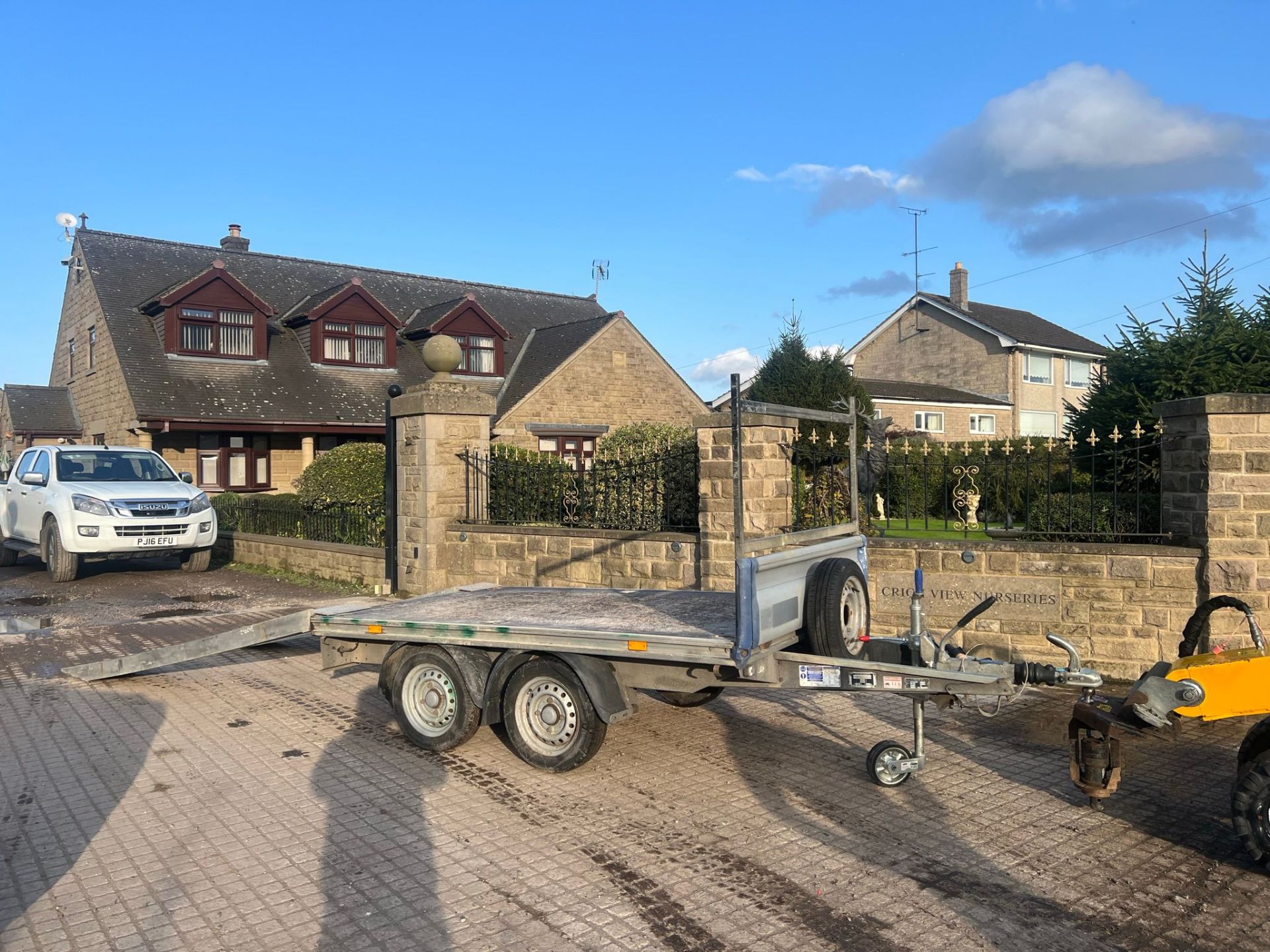 2016 Ifor Williams 2.7 Ton Flat Bed with Ramps *NO VAT* - Image 7 of 11